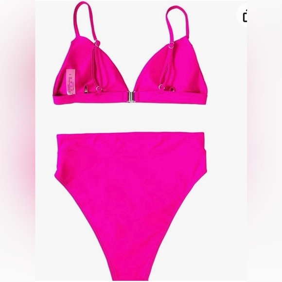 Vibrant Pink Women's Bikini Set NWT Size Medium - Picture 4 of 7